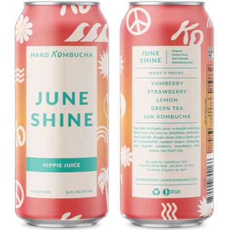 JuneShine Hippie Juice 16oz Can 